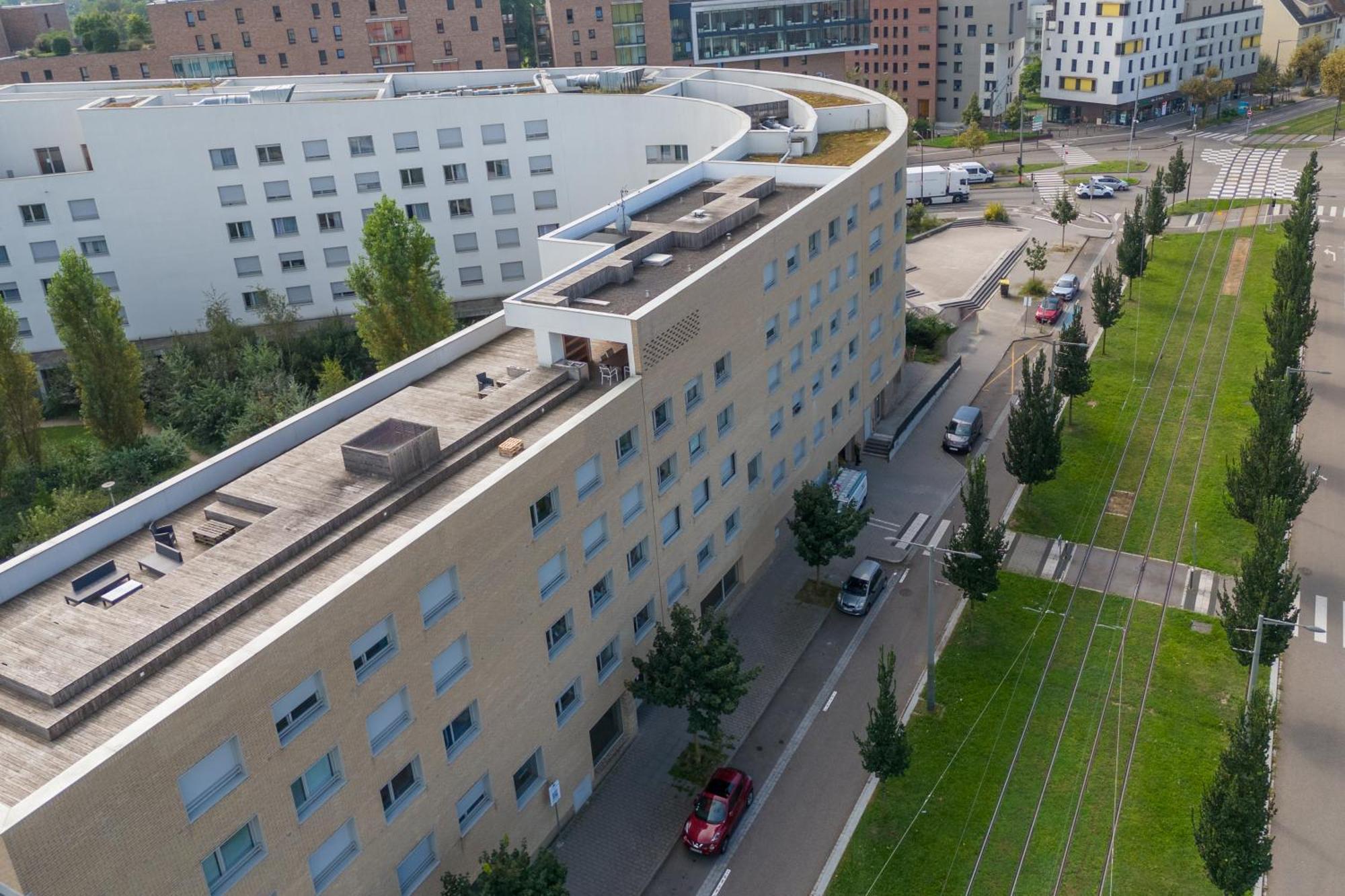 Nemea Appart Hotel Elypseo Strasbourg Port Buitenkant foto